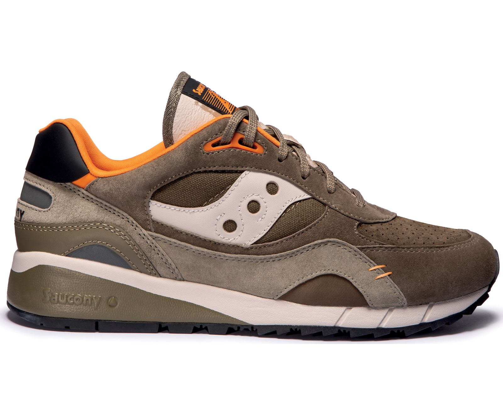 Férfi Saucony Shadow 6000 Destination Unknown Originals Olivazöld Narancssárga | HU 762UZG